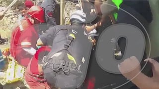 Hombre cae a pozo de más de 20 metros y sobrevive de milagro en Huacho (VIDEO)