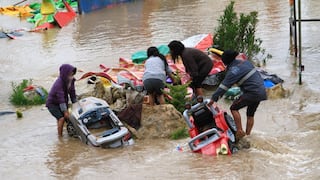 Junín: Río Mantaro se desborda e inunda centro recreacional y deja a una familia en la calle | FOTOS