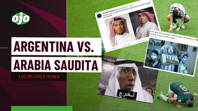 Memes Argentina vs Arabia Saudita: usuarios reaccionan a la histórica derrota albiceleste