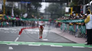 Gladys Tejeda gana medalla de oro en la maratón femenina de los Juegos Panamericanos Lima 2019