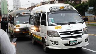 Combis y cústers ya no podrán circular por las avenidas Brasil, La Marina y Túpac Amaru