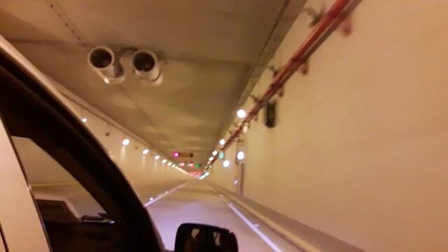 Así luce el recién inaugurado túnel de Gambetta (VIDEOS)