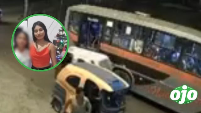 San Juan de Miraflores: joven es atropellada por mototaxi al bajar de un autobús