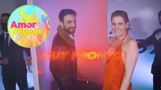 Rodrigo González “Peluchín” y Gigi Mitre lanzan la primera promoción de ‘Amor y Fuego’ | VIDEO