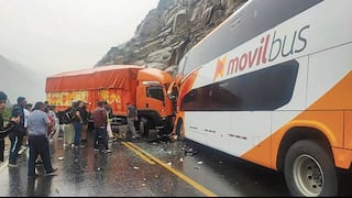 58 escolares escapan de morir en Huancayo