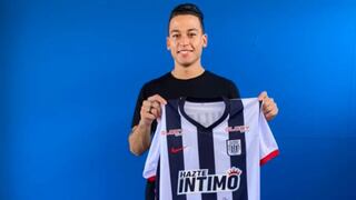 Cristian Benavente posa por primera vez con la camiseta de Alianza Lima: “Muy contento y con ganas de empezar esta nueva etapa”