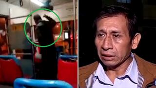 Sujeto golpea brutalmente a conductor del Corredor Azul por no parar donde él quería (VIDEO)