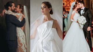 Los 7 vestidos de novia más hermosos de la farándula peruana
