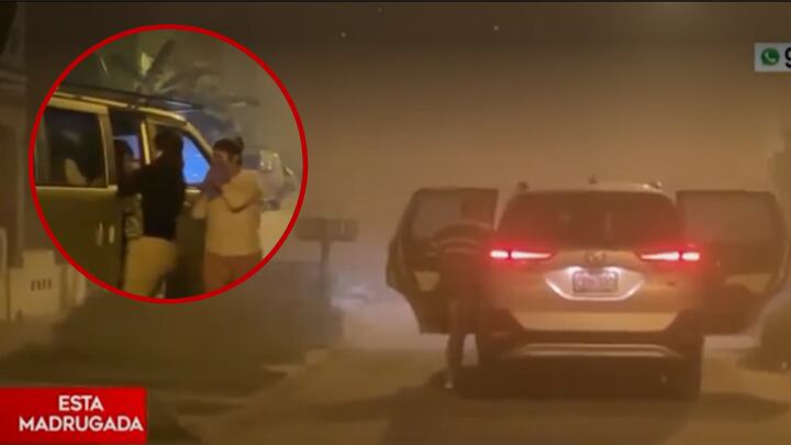 Varias familias evacuaron de sus viviendas al sentir síntomas. Foto: América Noticias