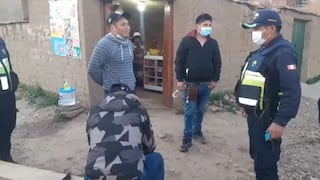Sujetos ebrios acusados de agredir a un joven fueron intervenidos por serenazgo, en Puno