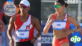 Juegos Panamericanos 2023: Kimberly García y César Rodríguez obtuvieron medalla de plata en marcha por relevos 