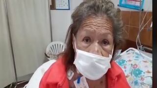 Áncash: Abuelita vence enfermedad y recita poema para agradecer a todo el personal médico | VIDEO