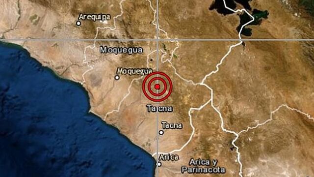 Tres sismos sacudieron tres regiones del Perú este jueves en la mañana