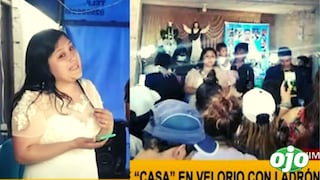 Chimbote: mujer celebra su boda simbólica en pleno velorio con presunto ladrón fallecido | VIDEO