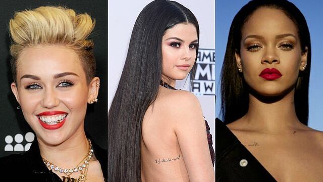 7 famosas de Hollywood que muestran los significados de sus tatuajes
