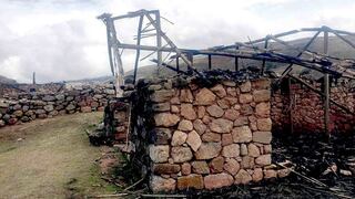 Vándalos incendian el Complejo Arqueológico de Sóndor, monumento preincaico de Andahuaylas