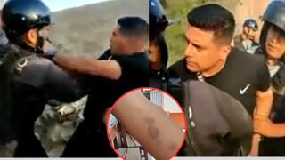 Los Olivos: Policía se resistió a intervención y agredió a una agente de serenazgo | VIDEO