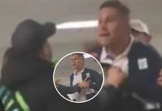 Leao Butrón casi se agarra a golpes con desconocido tras discusión en el aeropuerto (VIDEO)