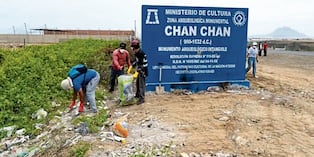 Limpieza se realizó alrededor de la ciudad de adobe más grande de América.