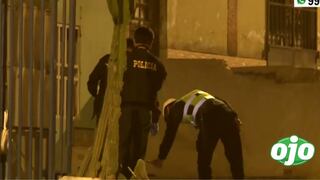 Sicario asesina a balazos a tres hombres en Huaycán (VIDEO)