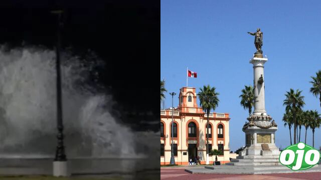 Oleaje anómalo: Reportan que marejada afectó a Plaza Grau y la avenida Manco Capac