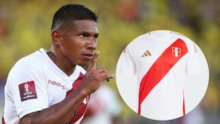 ¿Le gustó o nada? Edison Flores tuvo esta reacción cuando le presentaron la nueva camiseta de Perú (VIDEO)