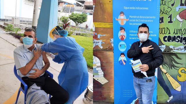 ¡Todos inmunizados! EsSalud Amazonas vacunó a todo su personal contra el COVID-19
