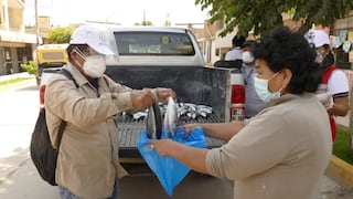 Familias de escasos recursos de Lambayeque recibieron donación de 250 kilos de pescado