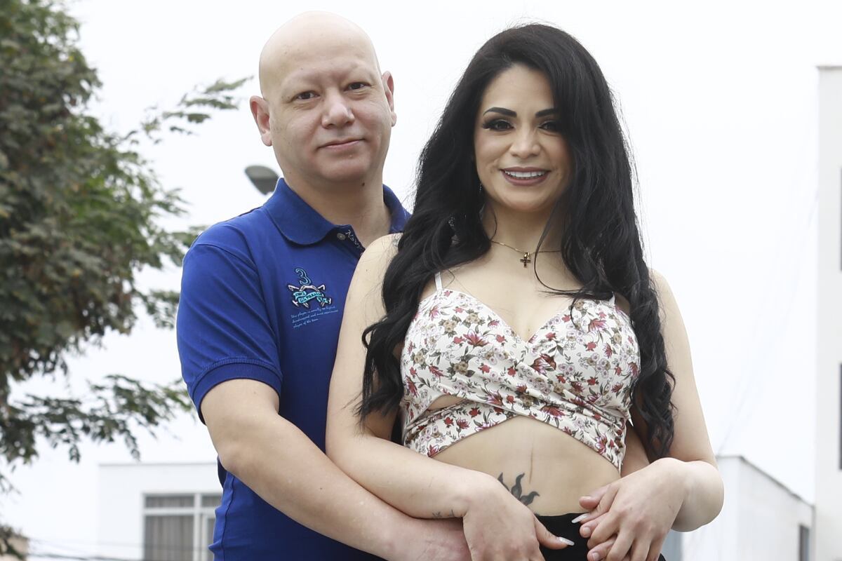 Leslie Moscoso y José Cortez.