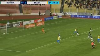 Brasil celebra: gol de Lucas Paquetá para el 1-0 sobre Bolivia en Eliminatorias | VIDEO