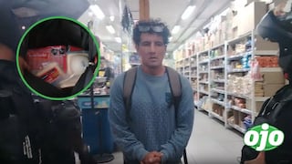 Pueblo Libre: capturan en flagrancia a sujeto por robo de embutidos en tienda (VIDEO)