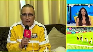 El terrible blooper en vivo de Jazmín Pinedo con el hermano de Paolo Guerrero (VIDEO)