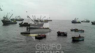 Pisco: Imágenes muestran como quedaron las embarcaciones tras choque