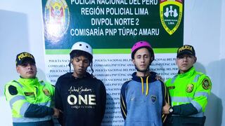Policía atrapa a dos raqueteros venezolanos tras persecución en Comas