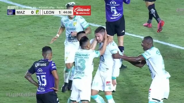 Gol de Santiago Ormeño: delantero anotó con León en Liga MX antes de venir a Perú | VIDEO