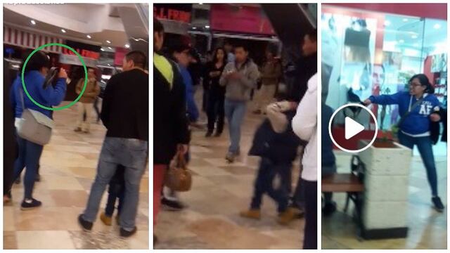 ​Facebook: pequeño es agarrado a correazos por su madre en centro comercial (VIDEO)