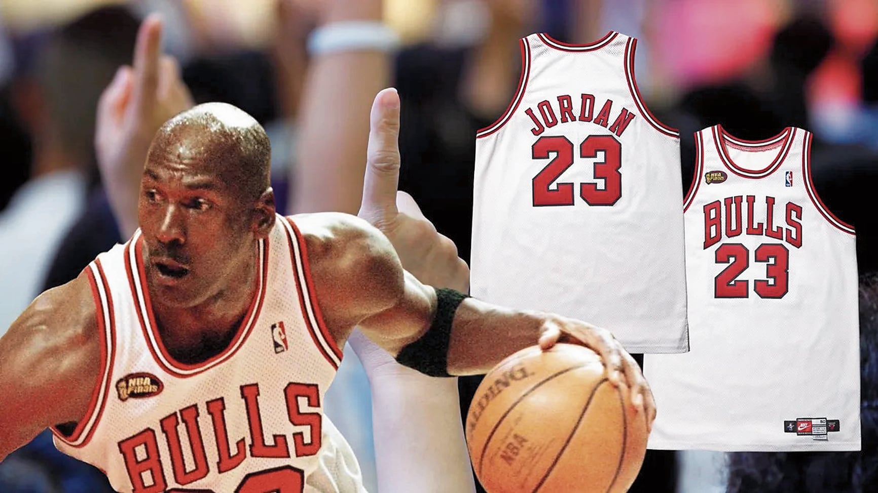 Michael Jordan campeonó al ganar seis finales de la NBA con los Chicago Bulls.