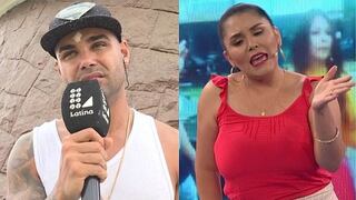 Lady Guillén se enfrenta a Erick Sabater y el modelo corta entrevista en vivo (VÍDEO)