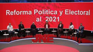 Elecciones 2020: así fue el primer debate de candidatos sobre la reforma política