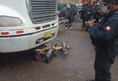 Puno: Camión embiste y mata a joven motociclista en Juliaca