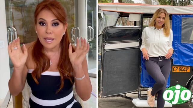 Magaly pide a Gisela no ser hipócrita: “Posa en una mototaxi y jamás se ha desplazado en una” | VIDEO