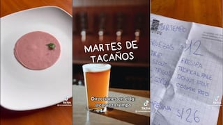 Bar para tacaños en Perú con precios desde S/. 1 y cervezas artesanales a S/. 12