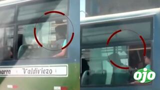 Cercado de Lima: delincuentes asaltan a pasajeros durante trayecto de bus de transporte público (VIDEO)