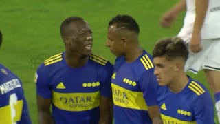 Luis Advíncula tuvo cruce de palabras con Sebastián Villa, su compañero en Boca Juniors | VIDEO
