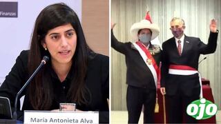 María Antonieta Alva felicita a Pedro Francke: “Su rol ha sido decisivo para dar tranquilidad”