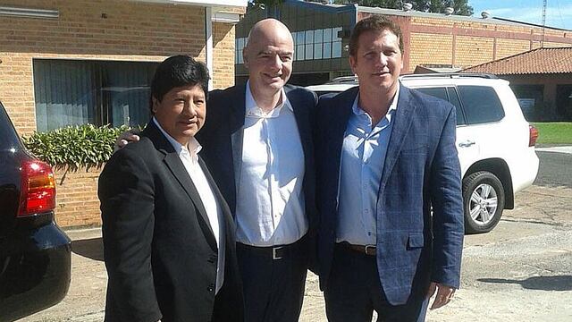 El presidente de la FIFA, Gianni Infantino, visitará a Perú 