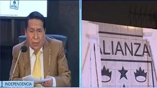 Pastor evangélico Alberto Santana explica por qué pintaron símbolos de Alianza Lima (VIDEO)