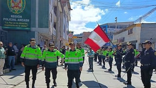Huaraz: Reconocen a Policía que salvó a 8 personas en accidente de tránsito