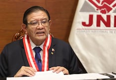 Presidente del JNE reta a que testigo de Fuerza Popular pruebe denuncia de “fraude electoral”