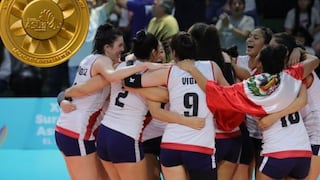 ¡Perú grita campeón! Selección femenina de voleibol ganó oro en Juegos Suramericanos